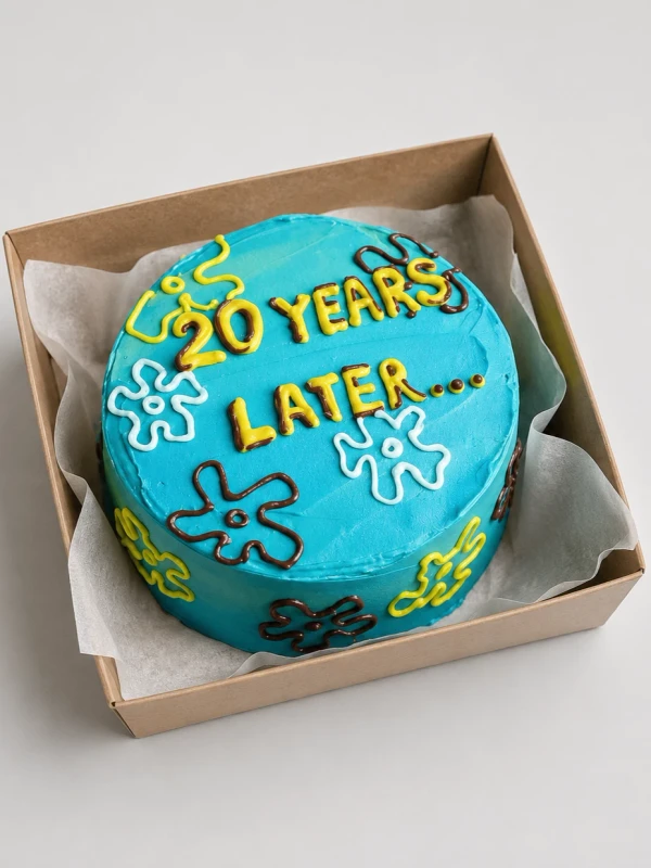 Бенто - торт "20 years later"
